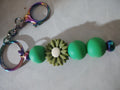 Garden Daisy Keychain